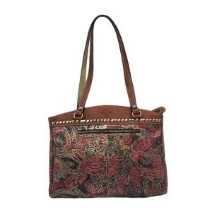 Elegant Paisley Tote Bag - Multicolor